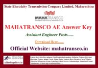 MAHATRANSCO AE Answer Key