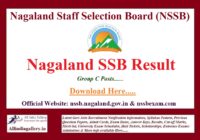 NSSB Group C Result