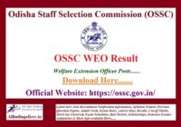 OSSC WEO Result