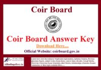 Coir Board Answer Key