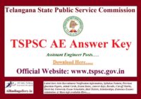 TSPSC AE Answer Key