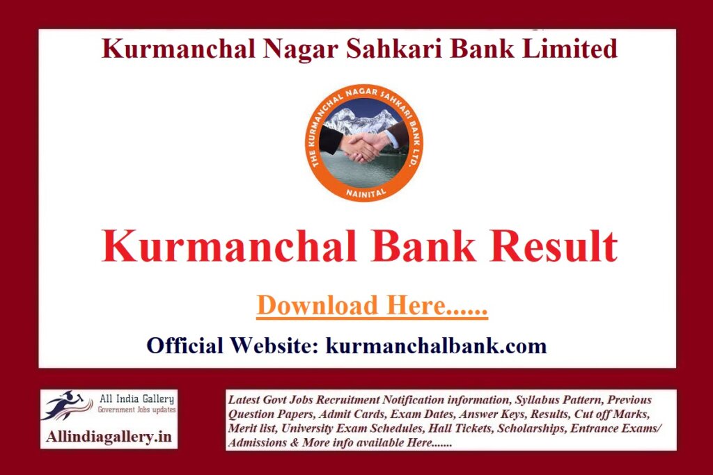 Kurmanchal Bank Result