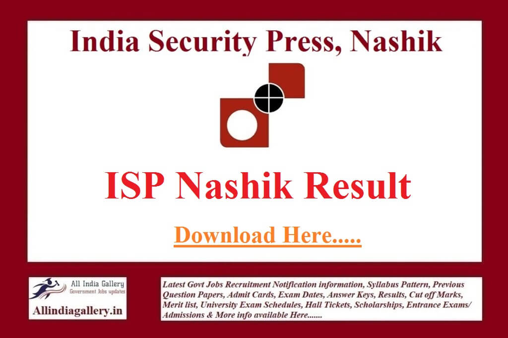 ISP Nashik Result