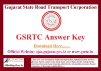 GSRTC Answer Key